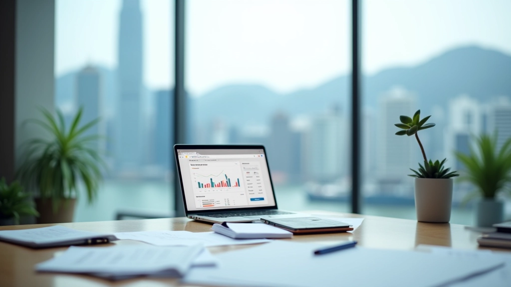 Spend Wise Limited modern workspace overlooking Hong Kong